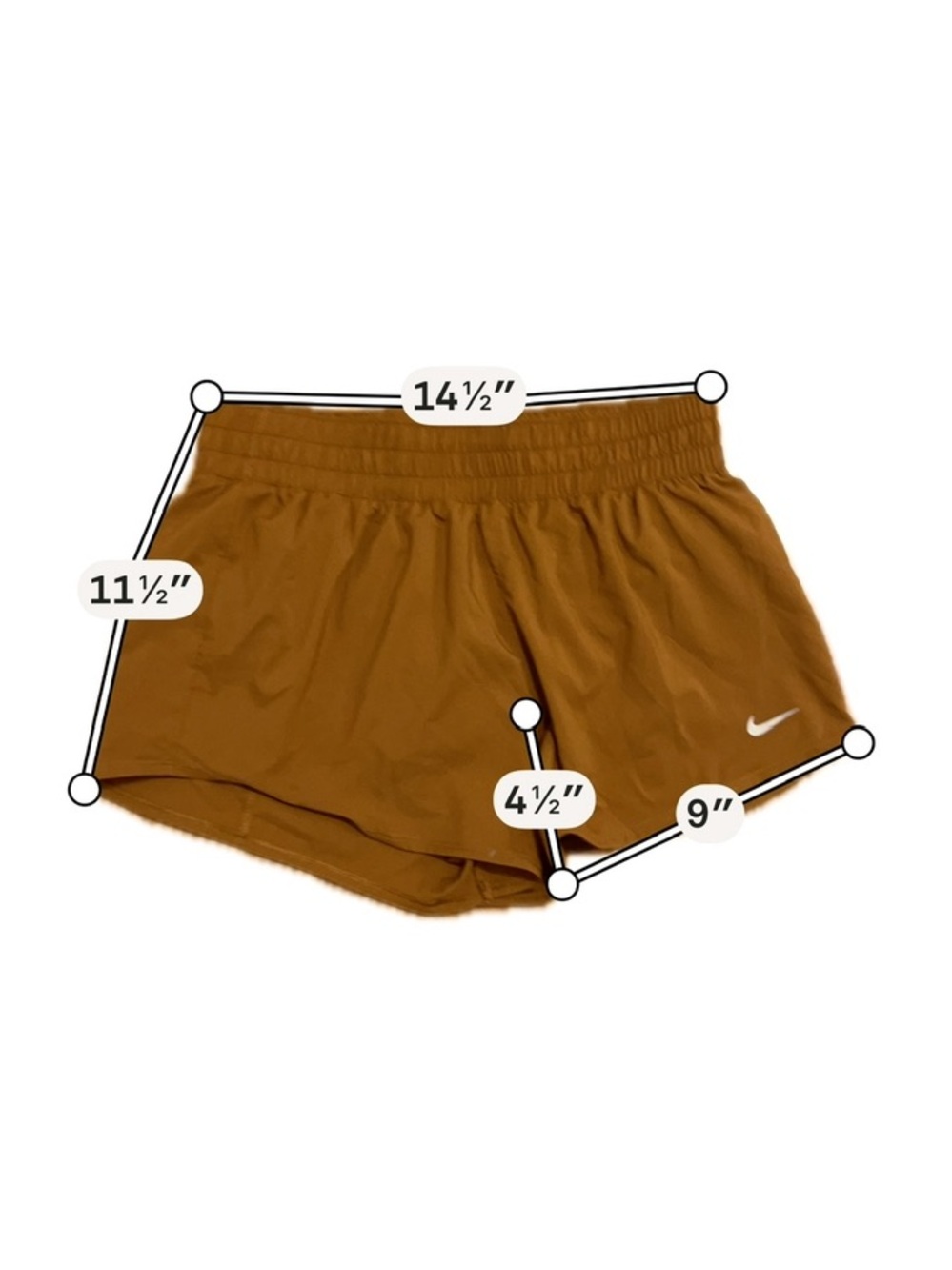 Nike Dri-FIT Running Shorts | Women's Medium | Lightweight Athletic M - Picture 2 of 6